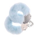 Heavy-duty Fluffy Handcuffs - Powder Blue - 1
