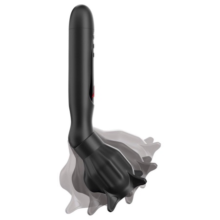 PEE Vibrating Roto-Sucker – wibrujący stymulator żołędzi z funkcją odsysania, obrotowa głowica, długość 26 cm - 4