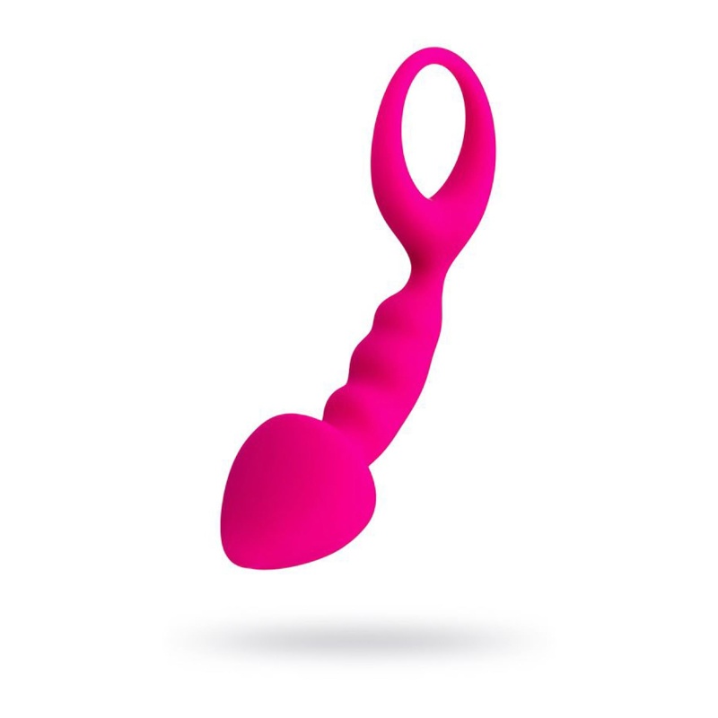 Korek analny Anal Plug Bong - silikonowy, szpiczasta końcówka i pętla bezpieczeństwa, 12,5 cm - 1