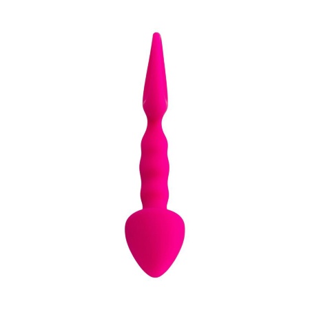 Korek analny Anal Plug Bong - silikonowy, szpiczasta końcówka i pętla bezpieczeństwa, 12,5 cm - 2