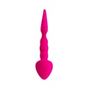 Korek analny Anal Plug Bong - silikonowy, szpiczasta końcówka i pętla bezpieczeństwa, 12,5 cm - 2
