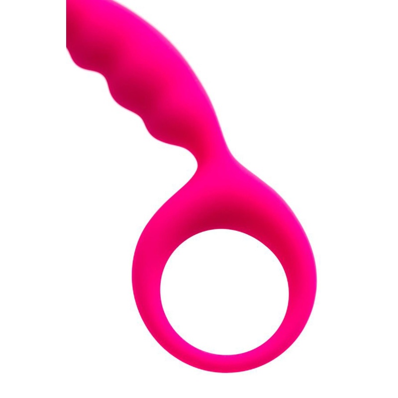 Korek analny Anal Plug Bong - silikonowy, szpiczasta końcówka i pętla bezpieczeństwa, 12,5 cm - 4