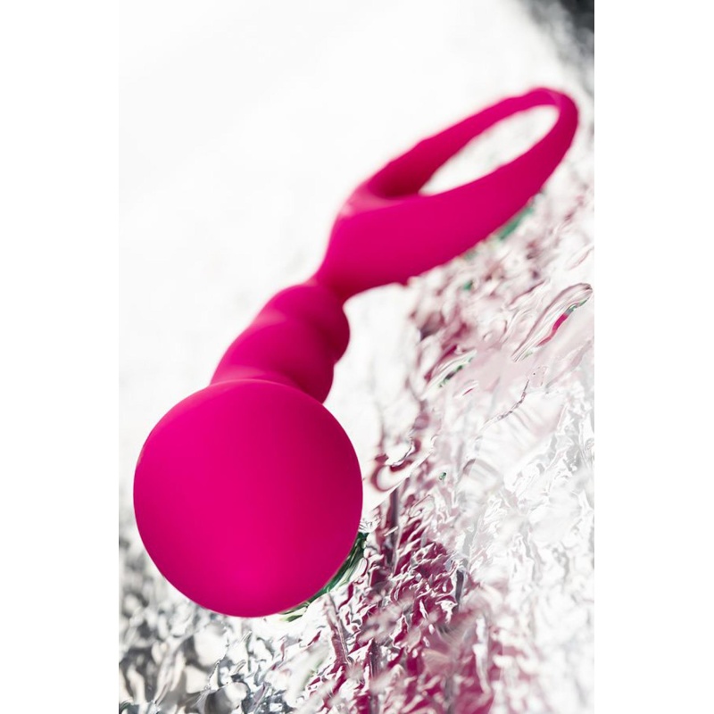 Korek analny Anal Plug Bong - silikonowy, szpiczasta końcówka i pętla bezpieczeństwa, 12,5 cm - 8