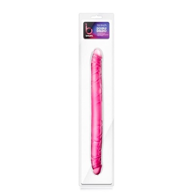 B YOURS 16INCH DOUBLE DILDO PINK - 1
