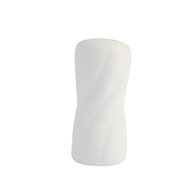 Masturbator Blow Cox Pleasure Pocket White - manualny, TPE bez ftalanów i lateksu, 10,7 cm x 4,8 cm - 2