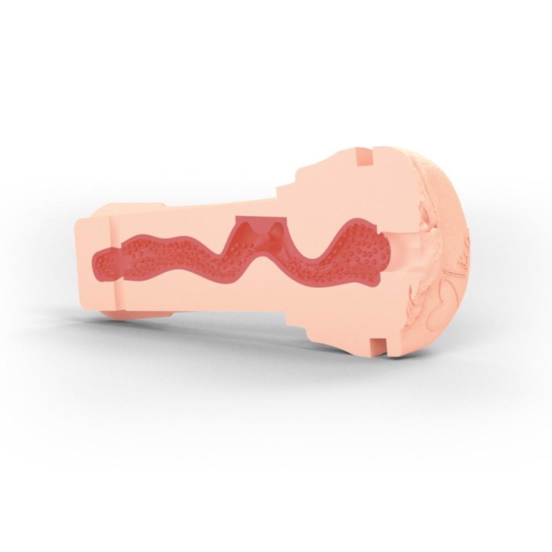 Masturbator OPUS Mica Micaela Schaefer – mechaniczna regulacja podciśnienia, kanał 2,0 cm, długość całkowita 21,5 cm - 5