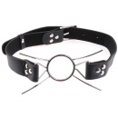 Knebel rozporowy Spider FFE Silver/Black – stalowy pierścień 3,8 cm, cztery rozpórki, pasek 65 cm - 2