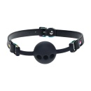 Venice Collection - Silicone Ball Gag - Black - 1