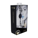 Venice Collection - Silicone Ball Gag - Black - 2