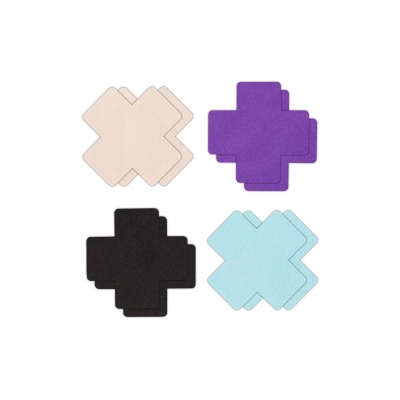 PRETTY PASTIES CROSS I ASSORTED 4 PAIR - 1 2