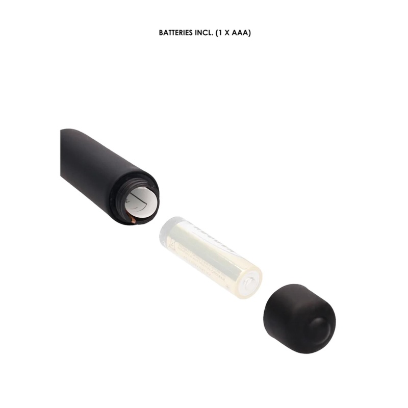 Silicone Vibrating Bullet Plug Extra Long - 6