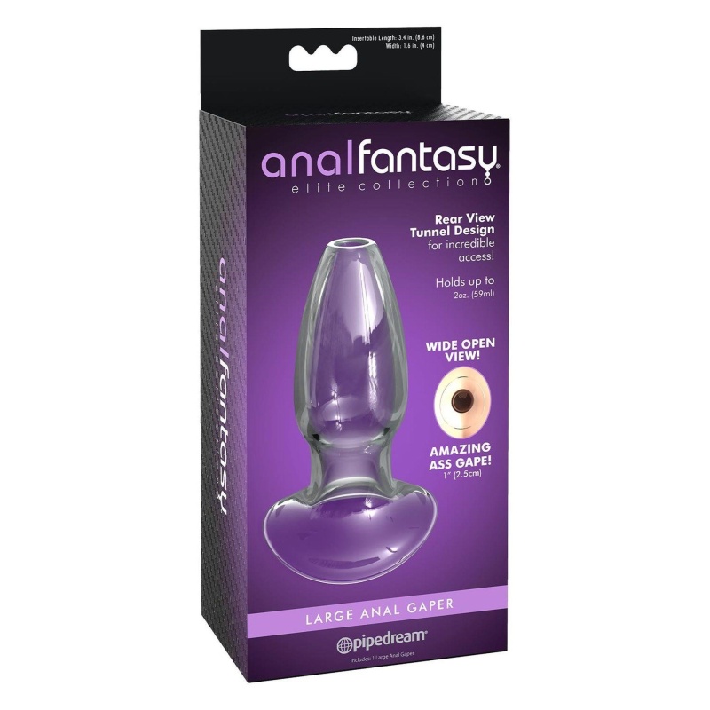 ANAL FANTASY ELITE LARGE ANAL GAPER CLEAR - 2