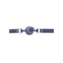 Silicone Penis Ball Gag Blue - 9