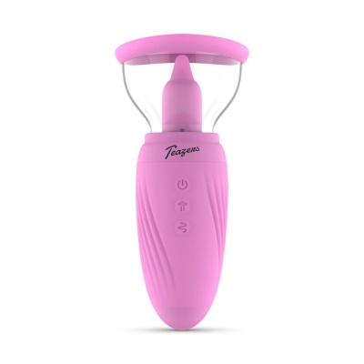 Teazers Suction Cup with Clitoris Vibrator - 1 2