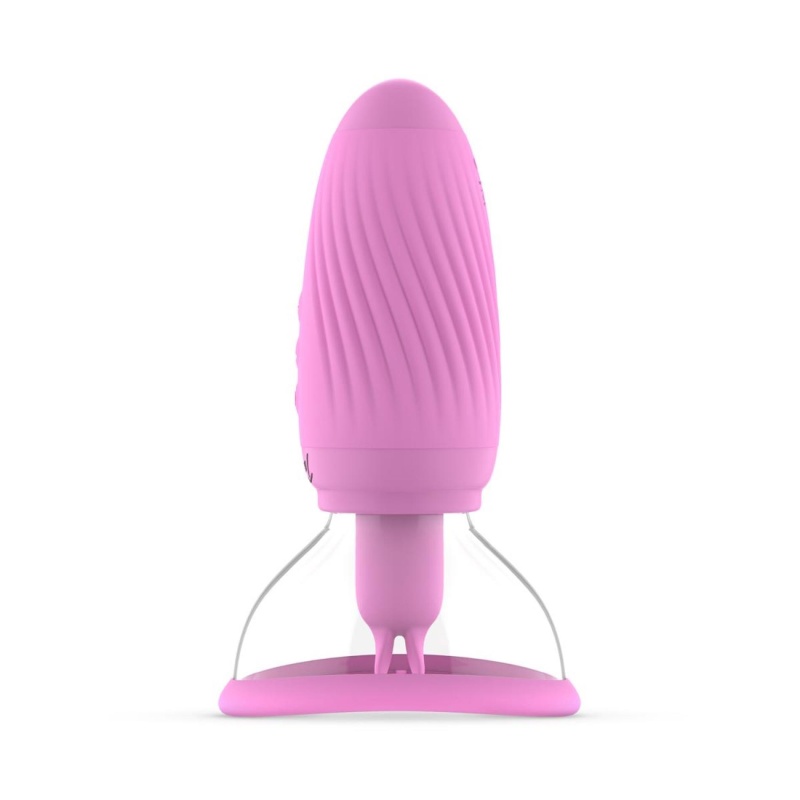 Stymulator łechtaczki Teazers Suction Cup - przyssawka ssąca i wibrujące uszka, silikon, 6 trybów ssania, 10 wzorów wibracji, ma - 3