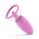Stymulator łechtaczki Teazers Suction Cup - przyssawka ssąca i wibrujące uszka, silikon, 6 trybów ssania, 10 wzorów wibracji, ma - 6