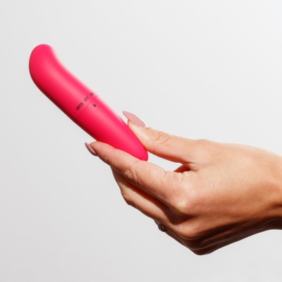 Masażer punktu G G-Finder MINI 8 cm różowy - 1 2