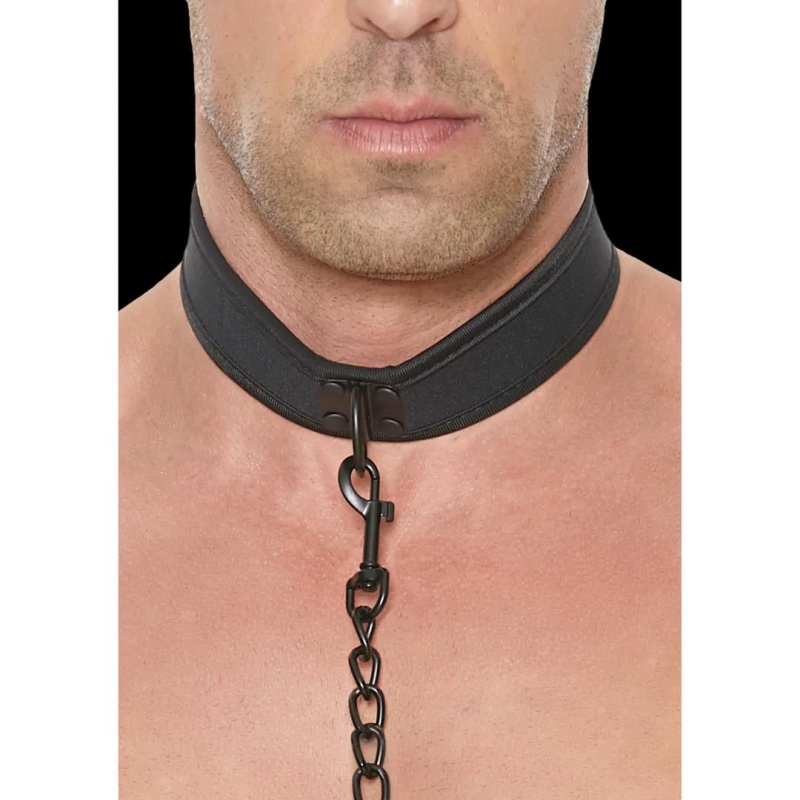Neoprene Collar with Leash - 3