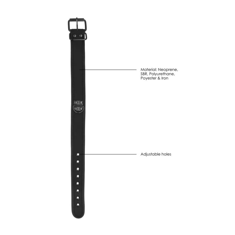 Neoprene Collar with Leash - 6