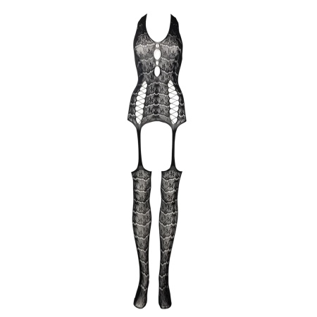 Lace Suspender Bodystocking - One Size - 8