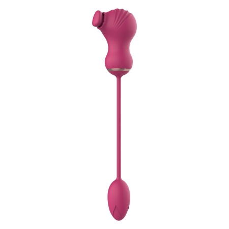 Stymulator dwufunkcyjny Essentials Flexible Dual - elastyczna konstrukcja, 2 niezależne silniki, końcówki 9 cm i 5,5 cm - 2