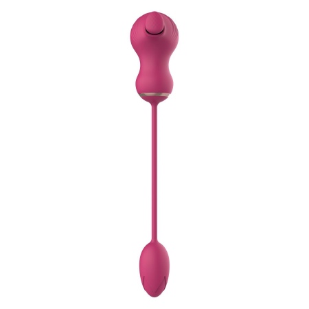 Stymulator dwufunkcyjny Essentials Flexible Dual - elastyczna konstrukcja, 2 niezależne silniki, końcówki 9 cm i 5,5 cm - 4