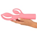 Wibrator króliczek Fabulous Pink - dwusilnikowy, 12 trybów wibracji, 25 cm - 7