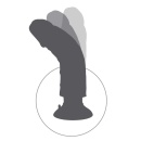 Wibrator realistyczny King Cock 9 inch – wyginany wał z przyssawką, długość 20,4 cm, średnica 5,4 cm - 8