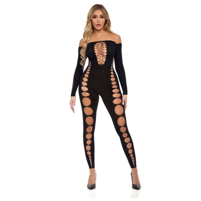 BOUJEE GANG BODYSTOCKING BLACK - 1