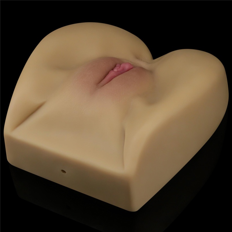 Masturbator 1 19x18,5x7,5 cm w kolorze skóry - 4
