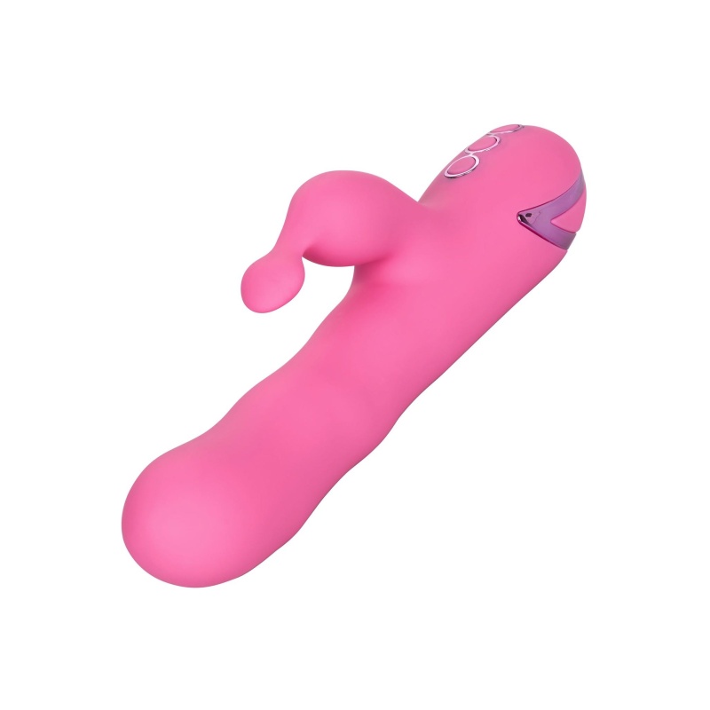 Wibrator dwustymulacyjny Santa Barbara Surfer z falującym trzonem 12 cm - 3