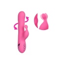 Wibrator dwustymulacyjny Santa Barbara Surfer z falującym trzonem 12 cm - 4