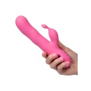 Wibrator dwustymulacyjny Santa Barbara Surfer z falującym trzonem 12 cm - 5