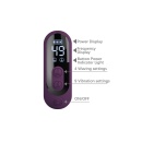 Wibrator króliczek Dee Purple - podwójna stymulacja z ruchem posuwistym (thumping) i kiwającym (nodding), 23,9 cm - 9