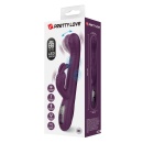 Wibrator króliczek Dee Purple - podwójna stymulacja z ruchem posuwistym (thumping) i kiwającym (nodding), 23,9 cm - 11