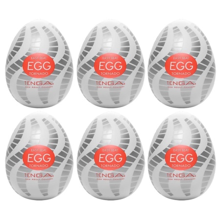 Tenga Egg Tornado Pack of 6 - 1