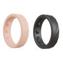 Zestaw 2 pierścieni na żołądź prącia You2Toys 4in1 Cock Rings - silikon Soft Touch, 4 konfiguracje noszenia, szerokość 1 cm, śre - 3