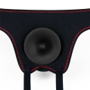Wibrujący Strapon Set 19 cm / 4.1 cm Czarny - 10
