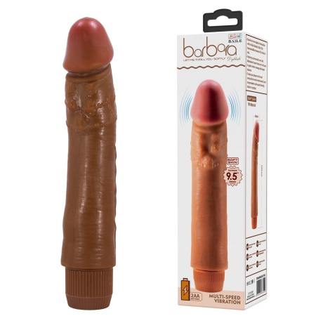 Dildo wibracyjne Barbara Dybbuk 24 cm z wielostopniowymi wibracjami - 1