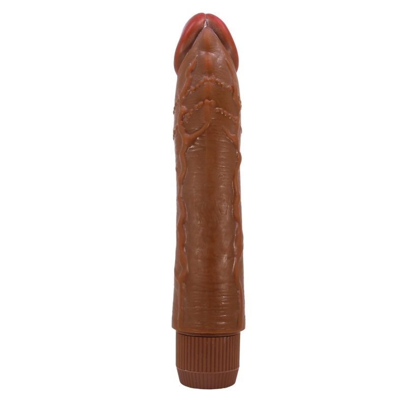 Dildo wibracyjne Barbara Dybbuk 24 cm z wielostopniowymi wibracjami - 5