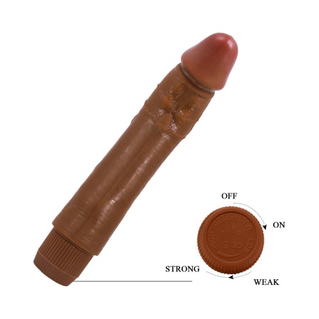 Dildo wibracyjne Barbara Dybbuk 24 cm z wielostopniowymi wibracjami - 10