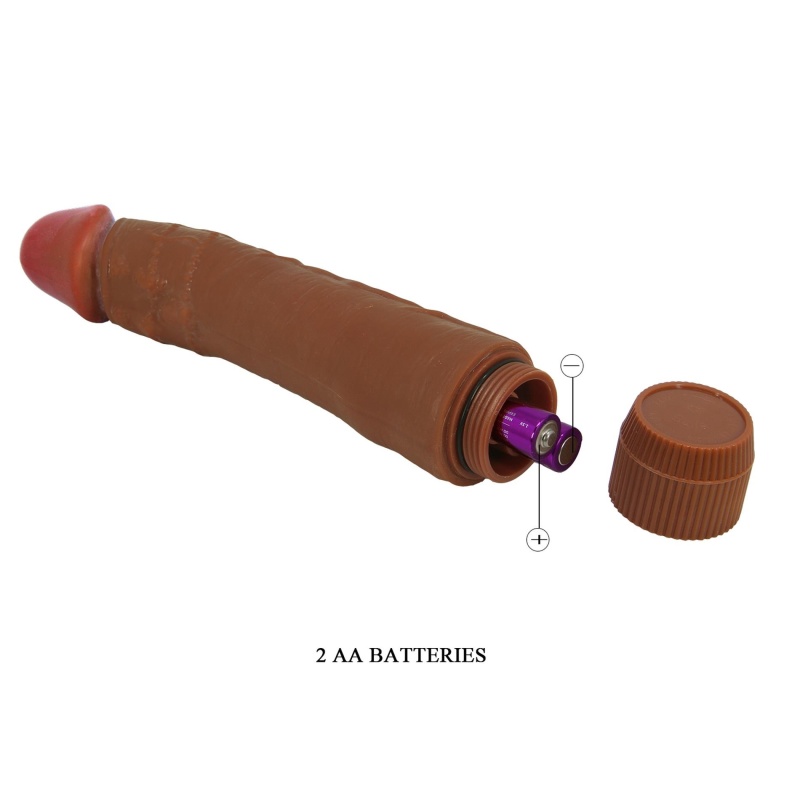 Dildo wibracyjne Barbara Dybbuk 24 cm z wielostopniowymi wibracjami - 11