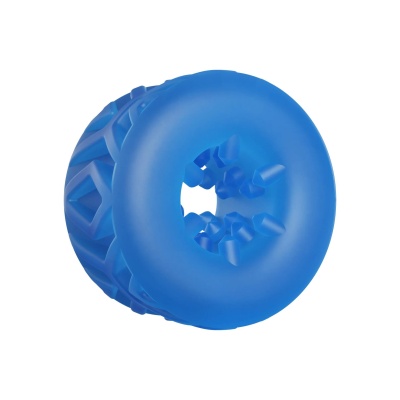 Pierścień na penisa i jądra Grid 4-in-1 TPE 8 cm - 1