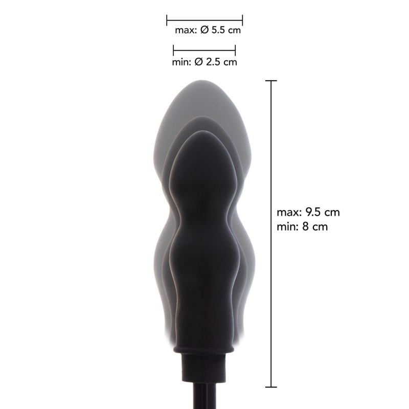 Inflatable Bulb Plug Starter Black - 6
