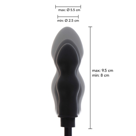 Inflatable Bulb Plug Starter Black - 6