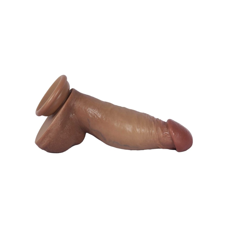 Realistyczne dildo Inferno 18 cm z przyssawką - 5