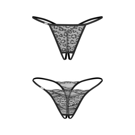 Bianca 2-pak stringi otwarte L/XL - 1