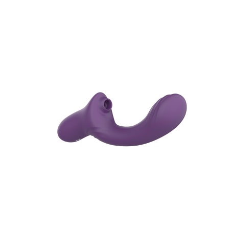 Wibrator Suking G-Spot Purple - ssanie i wibracje, silikon medyczny, USB magnetyczne, wymiary: brak danych - 8
