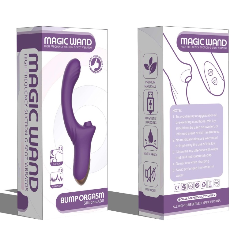 Suking G Spot Vibrator Purple - 10