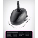 Nadmuchiwana kula erotyczna Body Dock Inflatable Love Ball z dildo, 41,9 cm - 5